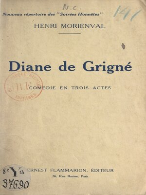 cover image of Diane de Grigné